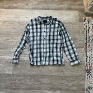 PacSun Black and White Checkered Shirt